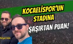 “Kocaelispor’un stadına şaşırtan puan”