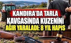 Kandıra’da tarla kavgasında kuzenini ağır yaraladı: 8 yıl hapis