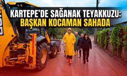 Kartepe’de Sağanak Teyakkuzu: Başkan Kocaman Sahada