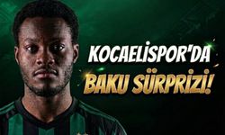 Kocaelispor’da Baku sürprizi!