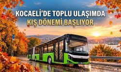 Kocaeli’de toplu ulaşımda kış dönemi başlıyor