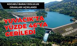 Kocaeli Baraj Doluluk Oranları Açıklandı: Yuvacık'ta Yüzde 46'ya Geriledi
