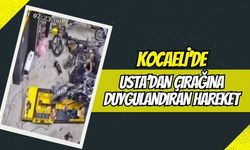 Kocaeli’de ustadan çırağına duygulandıran hediye