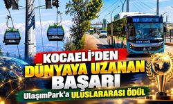 Kocaeli’den dünyaya uzanan başarı: UlaşımPark’a uluslararası ödül