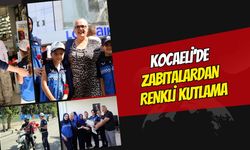 Kocaeli'de Zabıtalardan Renkli Kutlama