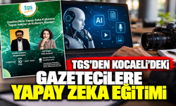 TGS’den Kocaeli’deki gazetecilere yapay zeka eğitimi
