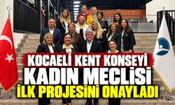 Kocaeli Kent Konseyi Kadın Meclisi ilk projesini onayladı