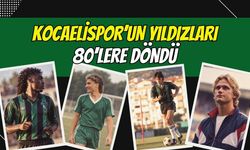 Kocaelispor'un Yıldızları 80'lere Döndü