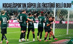 Kocaelispor’un Süper Lig fikstürü belli oldu: İşte kritik maçların tarihleri