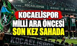 Kocaelispor milli ara öncesi son kez sahada