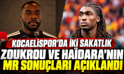Kocaelispor’da iki sakatlık: Zoukrou ve Haïdara’nın MR sonuçları açıklandı