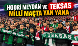 Hodri Meydan ve Teksas milli maçta yan yana