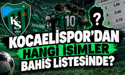 Kocaelispor’dan hangi isimler bahis listesinde? 21 kişilik liste gündemde
