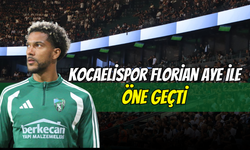 Kocaelispor, Florian Ayé ile Öne Geçti!