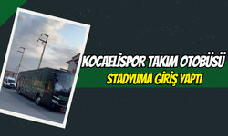 Kocaelispor Takım Otobüsü Stadyuma Giriş Yaptı