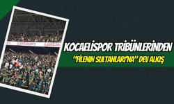 Kocaelispor Tribünlerinden "Filenin Sultanları'na" Dev Alkış