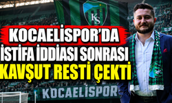 Kocaelispor’da istifa iddiası sonrası Kavşut resti çekti