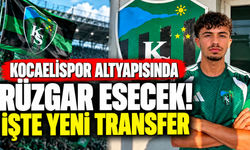 Kocaelispor altyapısında Rüzgar esecek! İşte yeni transfer