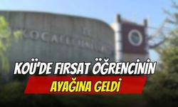 KOÜ’de Fırsat Öğrencinin Ayağına Geldi