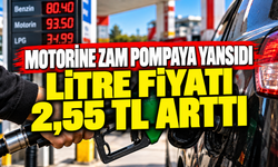 Motorine zam pompaya yansıdı: Litre fiyatı 2,55 TL arttı
