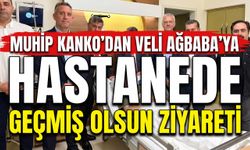 Muhip Kanko’dan Veli Ağbaba’ya Hastanede Geçmiş Olsun Ziyareti