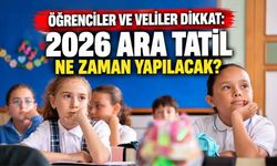 Öğrenciler Ve Veliler Dikkat: 2026 Ara Tatil Ne Zaman Yapılacak?