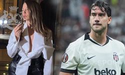 Beşiktaş'ın yıldız golcüsü Dusan Vlahovic'ten Serenay Sarıkaya'ya sosyal medya sürprizi