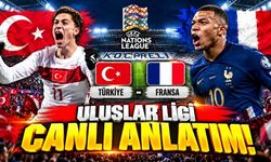 Türkiye - Fransa Uluslar Ligi CANLI ANLATIM!