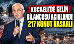Kocaeli’de Selin Bilançosu Açıklandı! 217 Konut Hasarlı