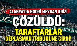 Alanya’da Hodri Meydan Krizi Çözüldü: Taraftarlar Deplasman Tribününe Girdi!