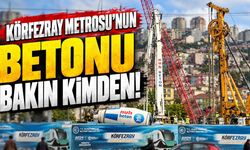 Körfezray Metrosu’nun Betonu Bakın Kimden: Dev Projede Kocaelili Firma İmzası