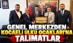 Genel Merkezden Kocaeli Ülkü Ocakları’na Talimatlar