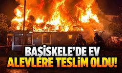 Başiskele’de Ev Alevlere Teslim Oldu