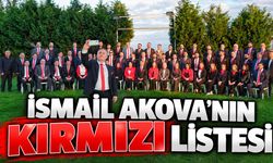 Körfez Ticaret Odası Başkan Adayı İsmail Akova’nın Kırmızı Listesi