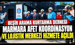 Beşir Arama Kurtarma Derneği Marmara Afet Koordinasyon ve Lojistik Merkezi Hizmete Açıldı