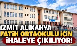 İzmit Alikahya Fatih Ortaokulu İçin İhaleye Çıkılıyor