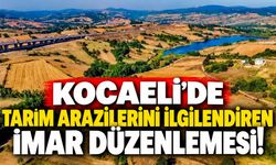 Kocaeli'de Tarım Arazilerini İlgilendiren İmar Düzenlemesi