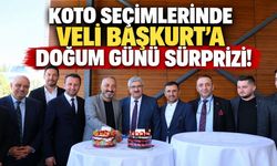 KOTO Seçimlerinde Veli Başkurt’a Doğum Günü Sürprizi
