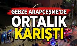 Gebze Arapçeşme’de Ortalık Karıştı
