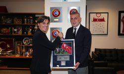 TFF Başkanı Hacıosmanoğlu ile Montella buluştu!