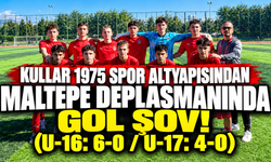 Kullar 1975 Spor Altyapısından Maltepe Deplasmanında Gol Şov! (U-16: 6-0 / U-17: 4-0)