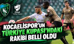 Kocaelispor’un Türkiye Kupasındaki Rakibi Belli Oldu! Maç Kocaeli’de