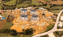 Kocaeli Adliye Lojmanları'nda İlerleme Yüzde 74'e Ulaştı