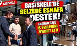 Başiskele'de selden etkilenen esnafa destek! Başkan Özlü iş yerlerini ziyaret etti