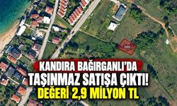 Kandıra Bağırganlı’da taşınmaz satışa çıktı! Değeri 2,9 milyon TL
