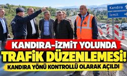 Kandıra–İzmit yolunda trafik düzenlemesi! Kandıra yönü kontrollü olarak açıldı