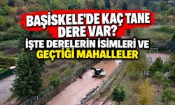 Başiskele'de kaç tane dere var? İşte derelerin isimleri ve geçtiği mahalleler