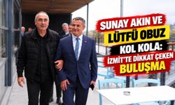Sunay Akın ve Lütfü Obuz Kol Kola: İzmit’te Dikkat Çeken Buluşma