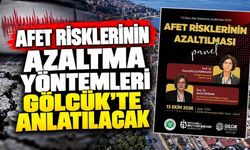 Afet Risklerinin Azaltma Yöntemleri Gölcük’te Anlatılacak