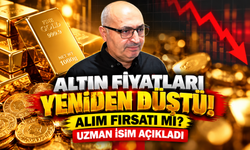 Altın fiyatları yeniden düştü! Alım fırsatı mı? Uzman isim açıklad